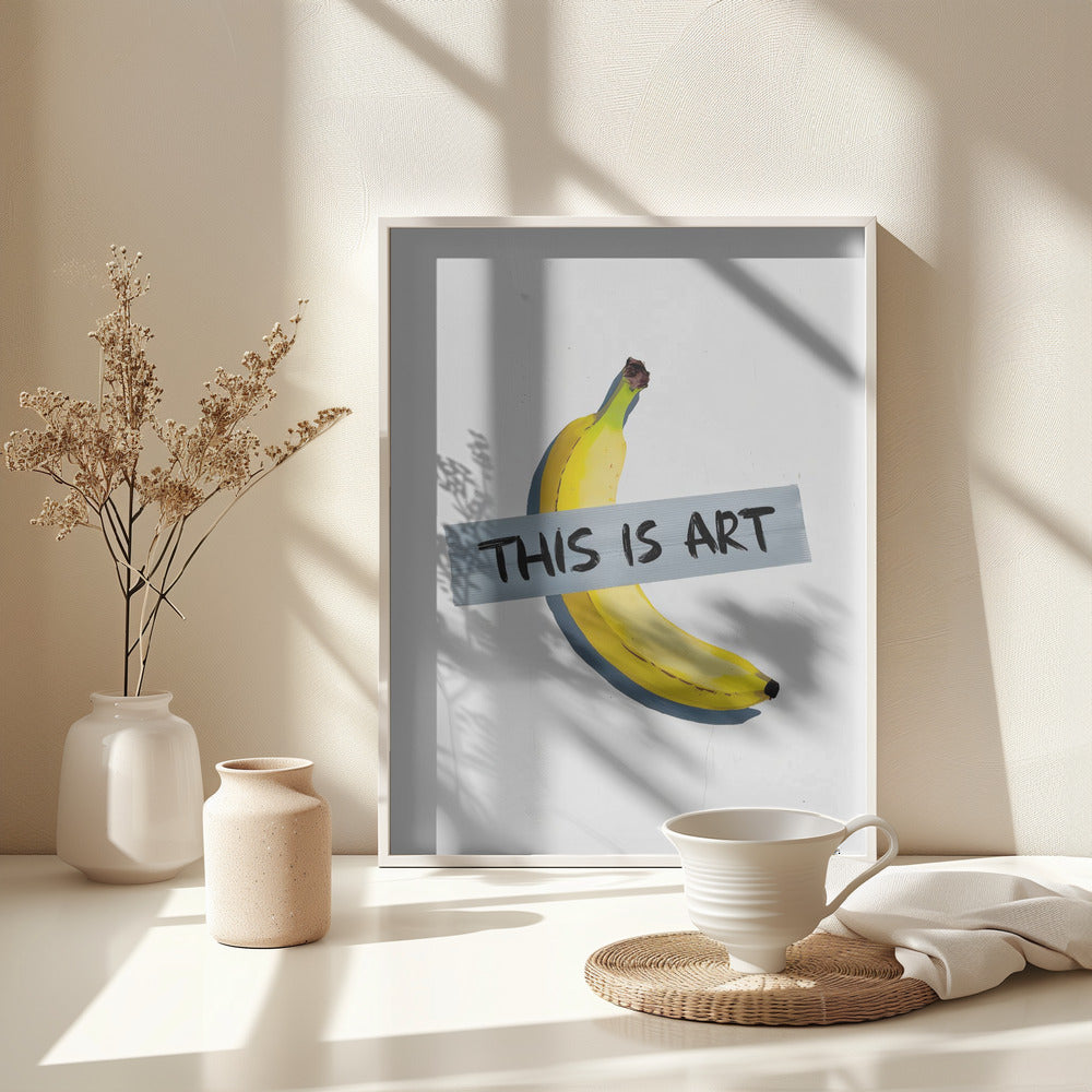 This Is Art - Poster / Art Print - interiör