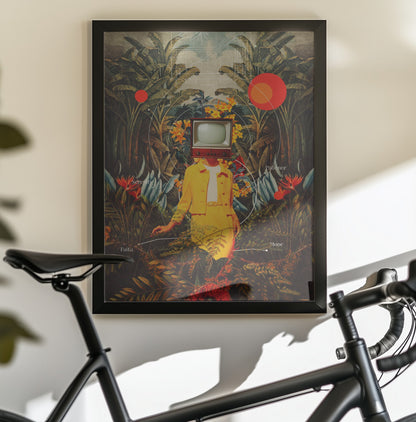 She Came From the Wilderness - Poster / Art Print - interiör
