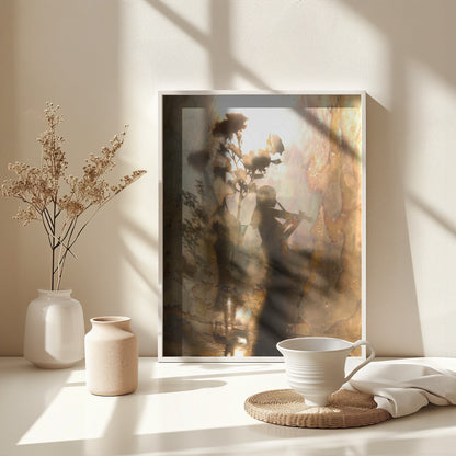 Music of light and shadow - Poster / Art Print - interiör
