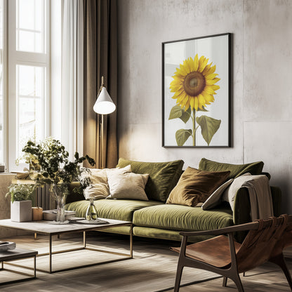 Sunflower Still - Poster / Art Print - interiör