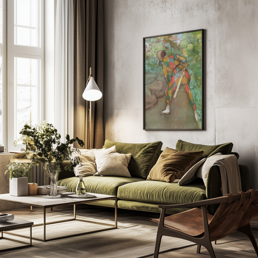 Harlequin  No.2 - Poster / Art Print - interiör