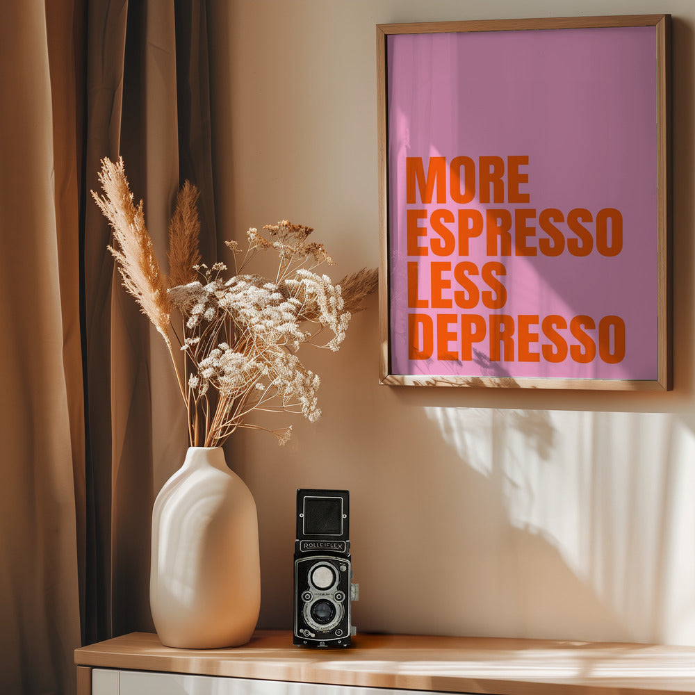 More Espresso - Poster / Art Print - interiör