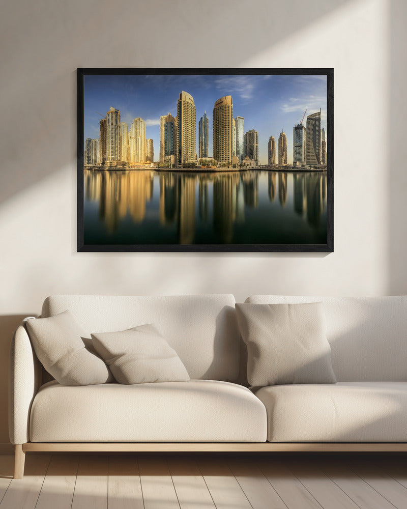 Panoramic Dubai Marina - Poster / Art Print - interiör
