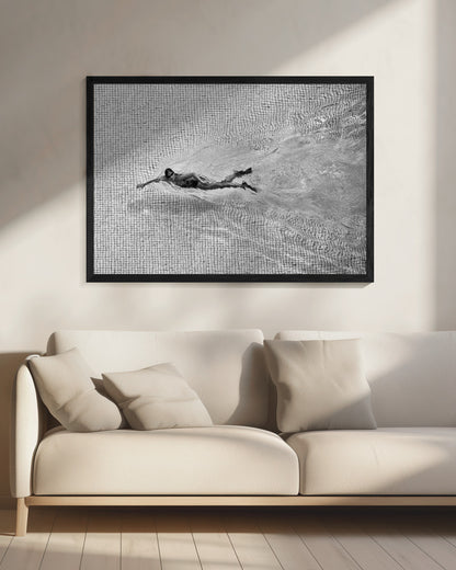 Breaking the net - Poster / Art Print - interiör