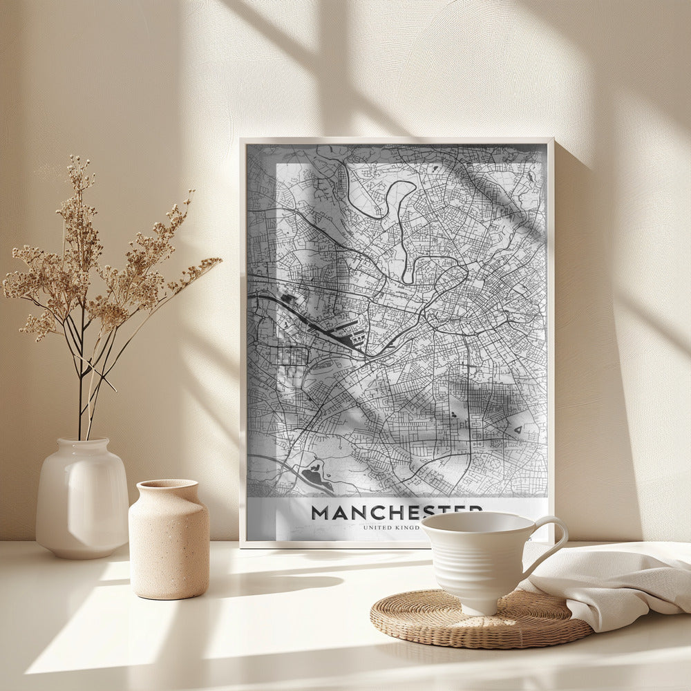 Manchester - Poster / Art Print - interiör