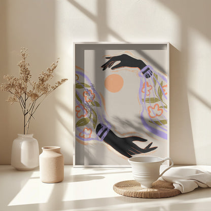 Embrace The Sun - Poster / Art Print - interiör