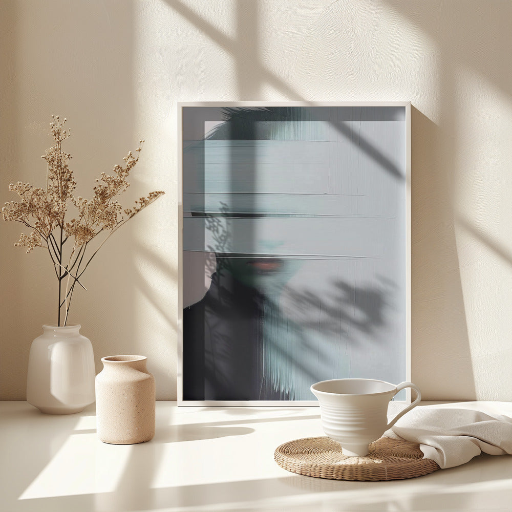 The Face No 1 - Poster / Art Print - interiör