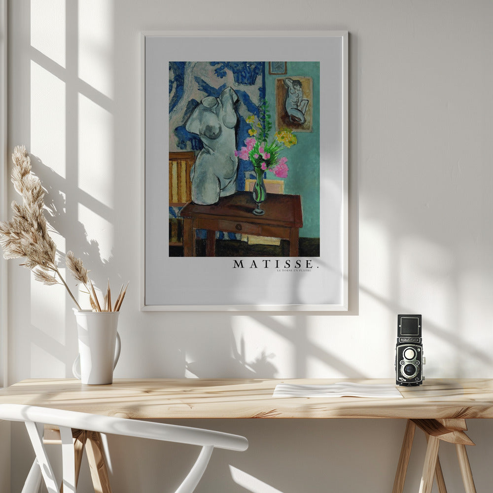 Le Torse En Platre - Poster / Art Print - interiör