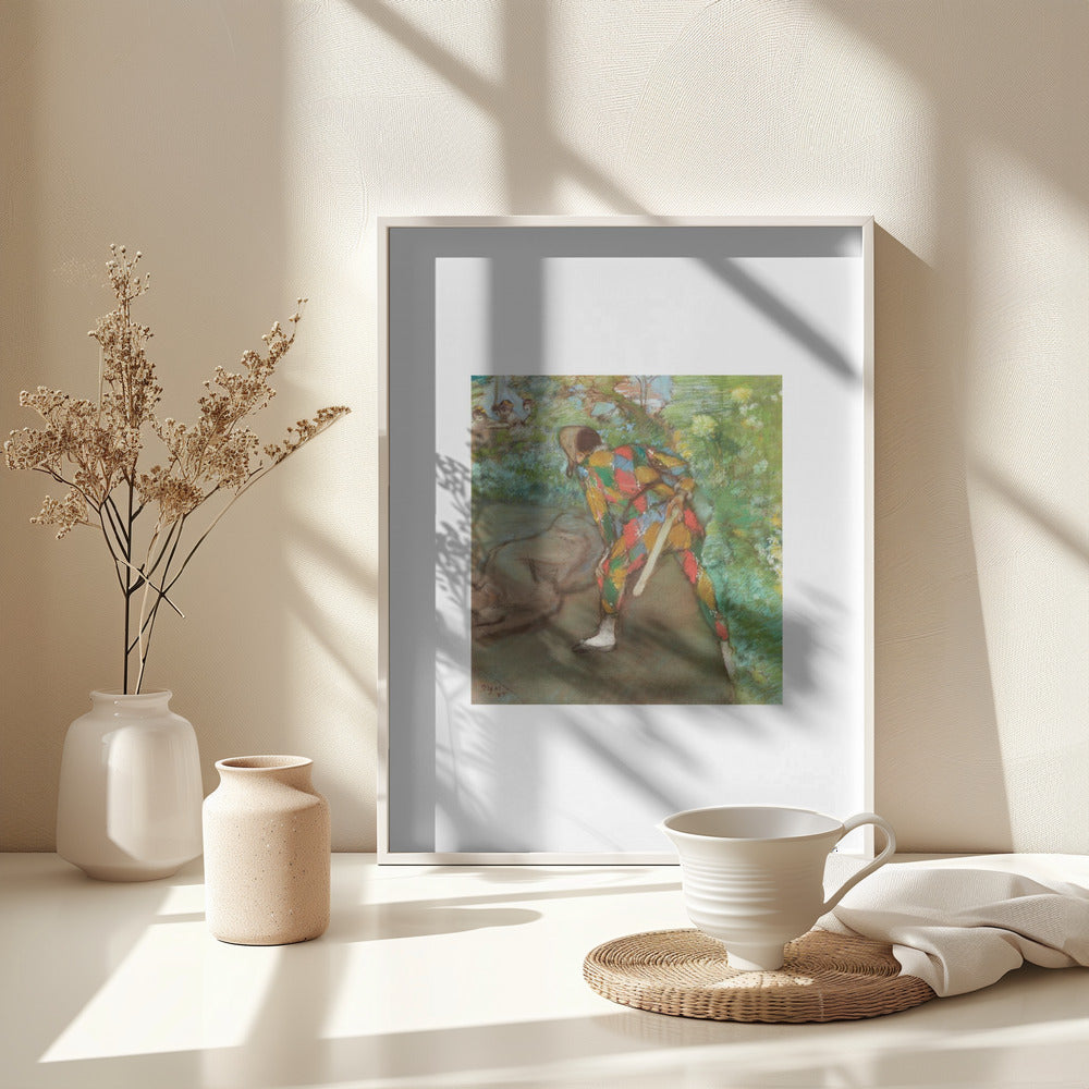 Harlequin - Poster / Art Print - interiör