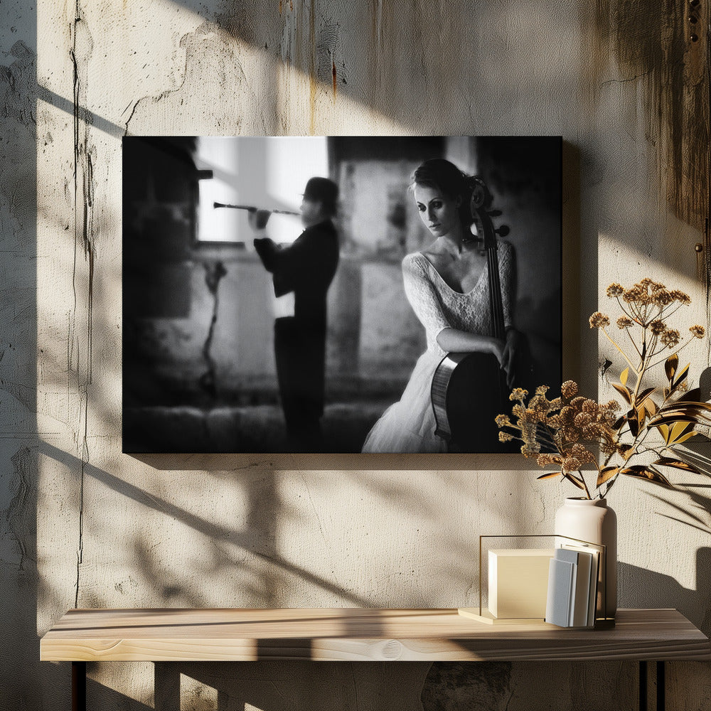 when even music ... - Poster / Art Print - interiör