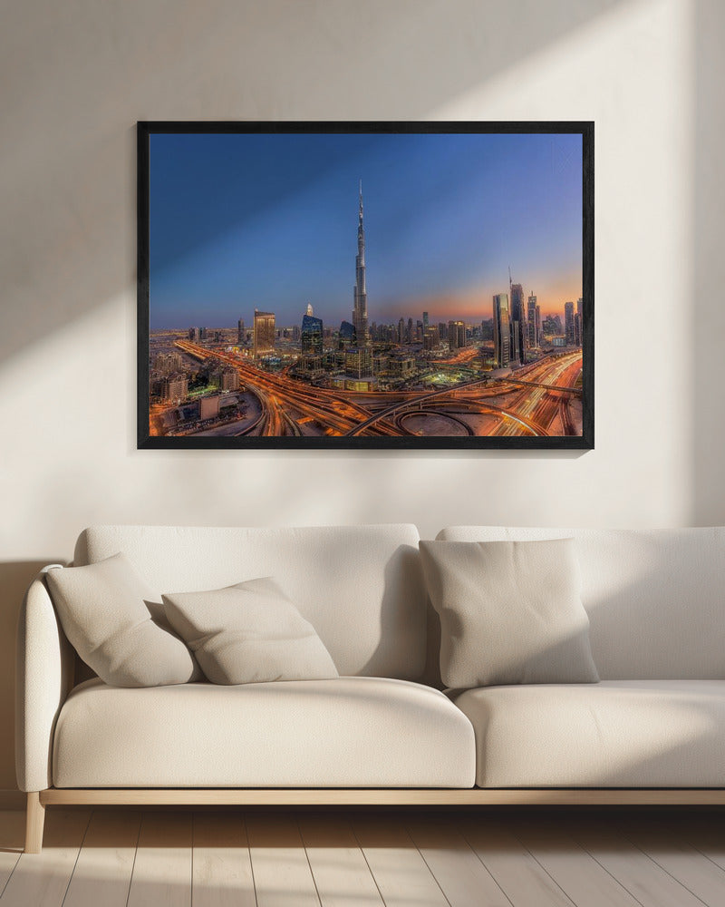 The Amazing Burj Khalifah - Poster / Art Print - interiör