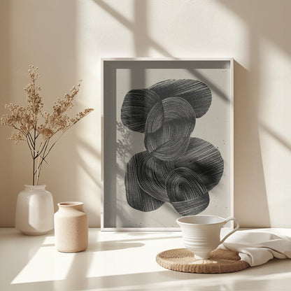 Fluid Echoes - Poster / Art Print - interiör