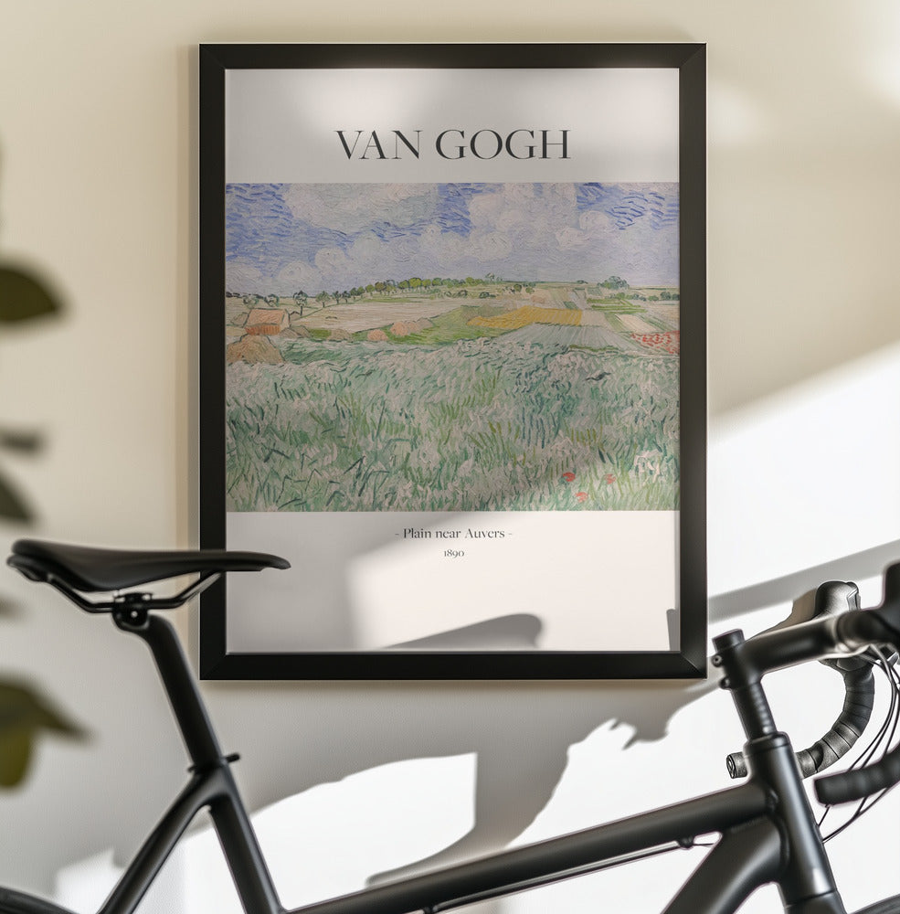 Plain Near Auvers - Poster / Art Print - interiör