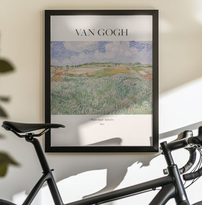 Plain Near Auvers - Poster / Art Print - interiör