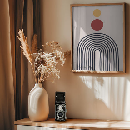 Abstract Art - Poster / Art Print - interiör