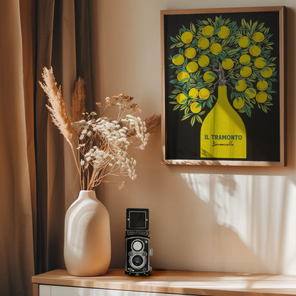 Limoncello Il Tramonto - Poster / Art Print - interiör