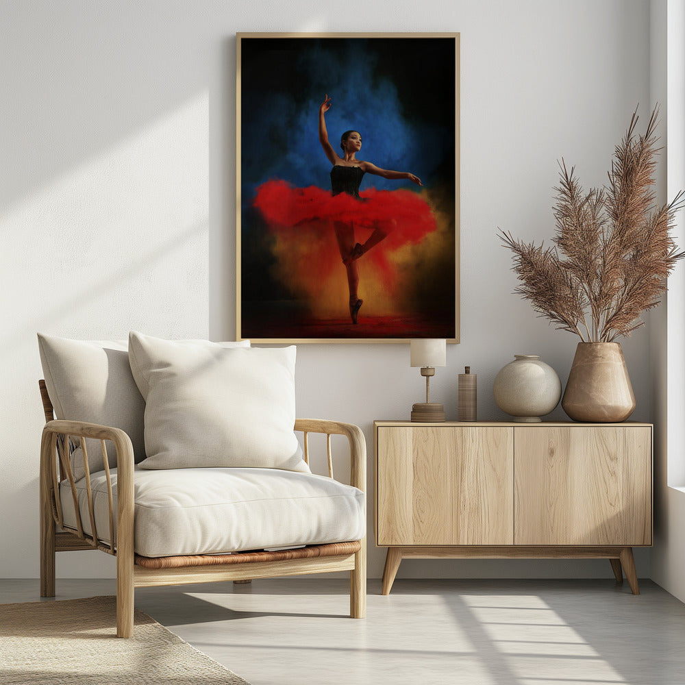 Color Dance - Poster / Art Print - interiör
