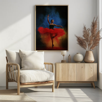 Color Dance - Poster / Art Print - interiör