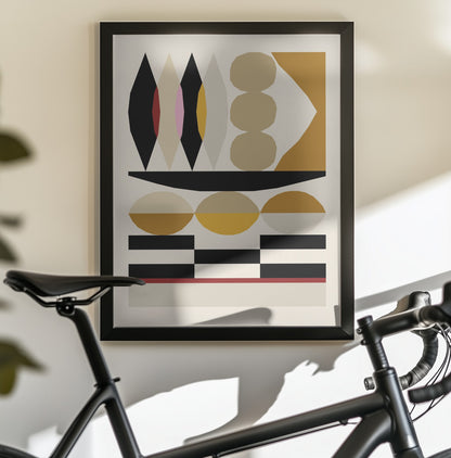 Abstract composition 25 - Poster / Art Print - interiör