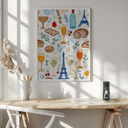 Paris Things - Poster / Art Print - interiör
