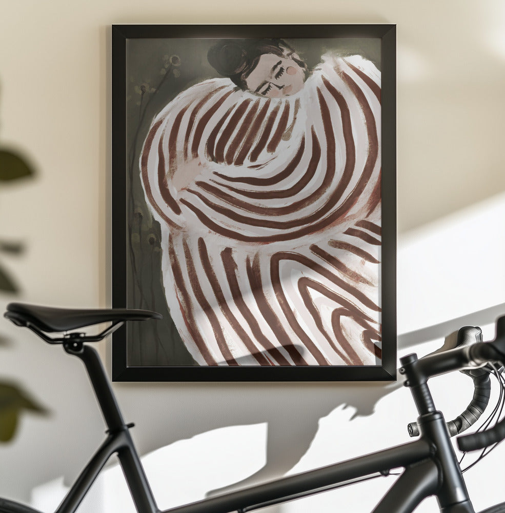Sleeping princess - Poster / Art Print - interiör