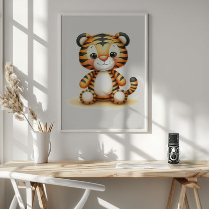 Tiger - Poster / Art Print - interiör