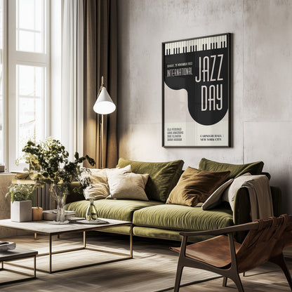Jazzy Days - Poster / Art Print - interiör