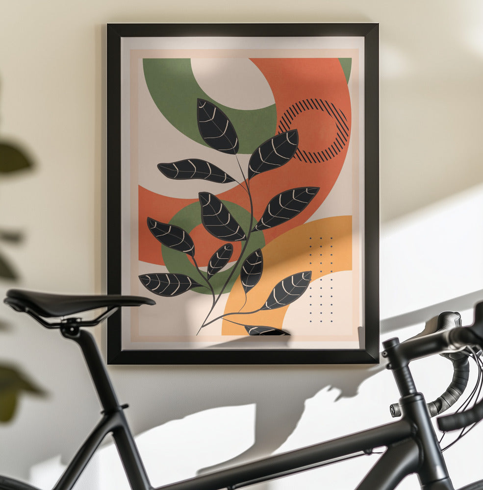 Tropical Geometry 4 - Poster / Art Print - interiör