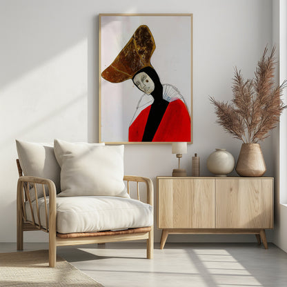The Saint and the Sinner - Poster / Art Print - interiör