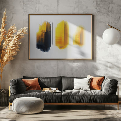Golden Spots - Poster / Art Print - interiör