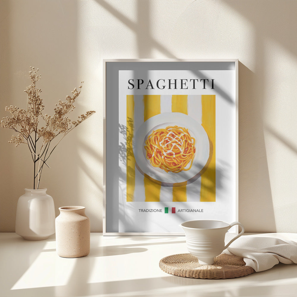 Spaghetti - Poster / Art Print - interiör