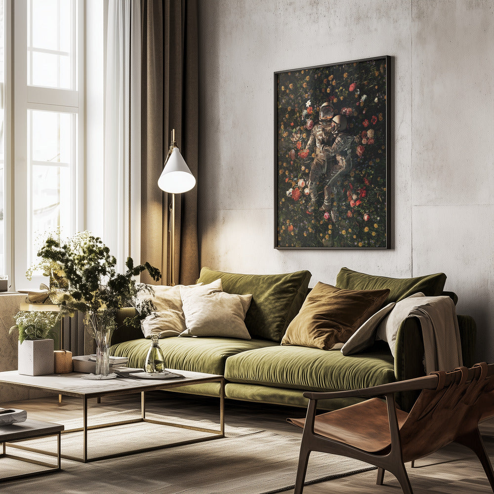 Garden Delights II - Poster / Art Print - interiör