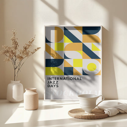 Jazz Days Stockholm - Poster / Art Print - interiör