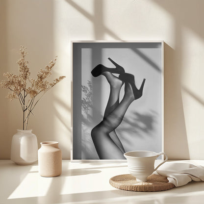 Velvet Pumps - Poster / Art Print - interiör