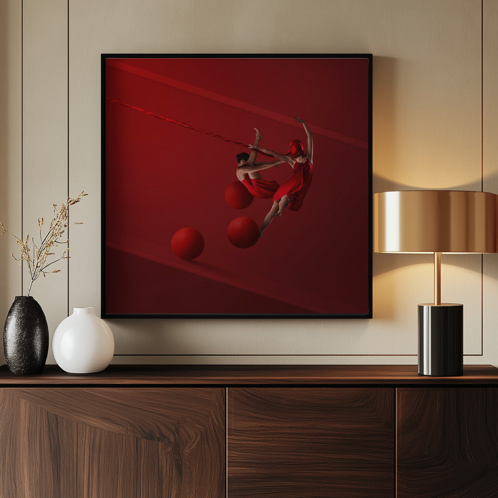 Strength and Harmony - Poster / Art Print - interiör