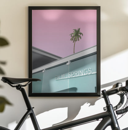 Welcome to Palm Springs - Poster / Art Print - interiör