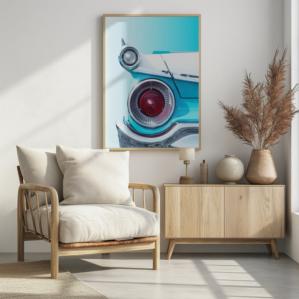 American Classic Car Fair Lane 500 1959 - Poster / Art Print - interiör