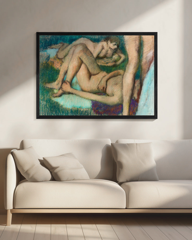Bathers No2 - Poster / Art Print - interiör