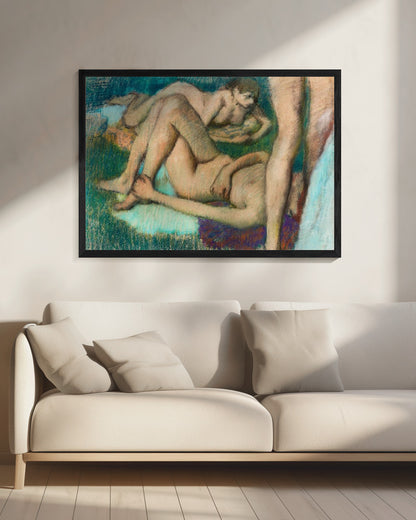 Bathers No2 - Poster / Art Print - interiör