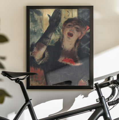 Café Singer - Poster / Art Print - interiör