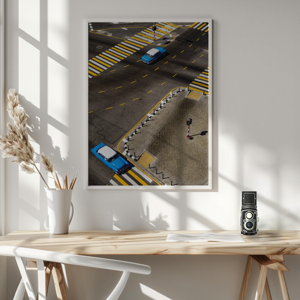 Havana Blue - Poster / Art Print - interiör