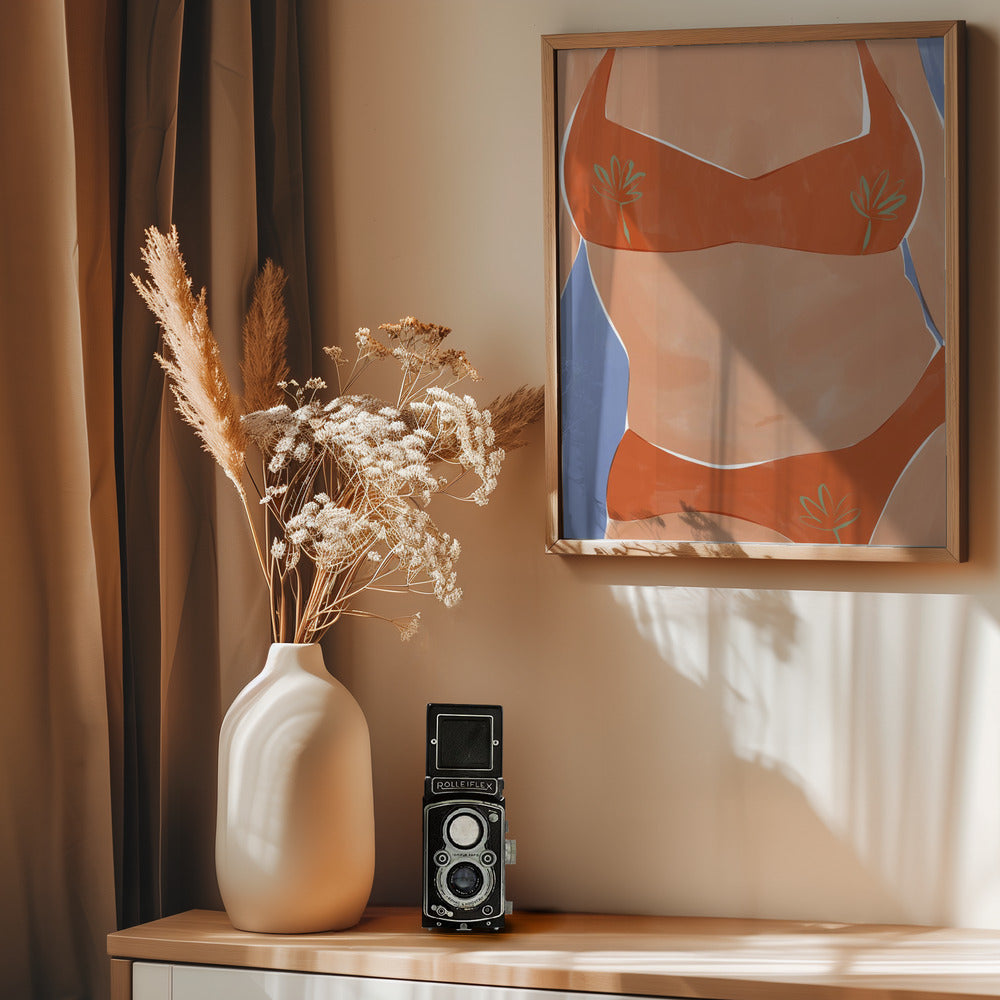 Bikini Babe - Poster / Art Print - interiör