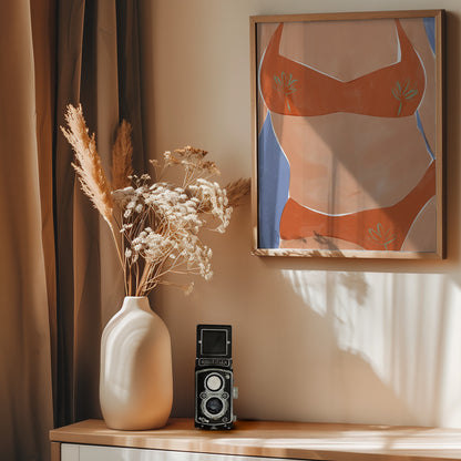 Bikini Babe - Poster / Art Print - interiör