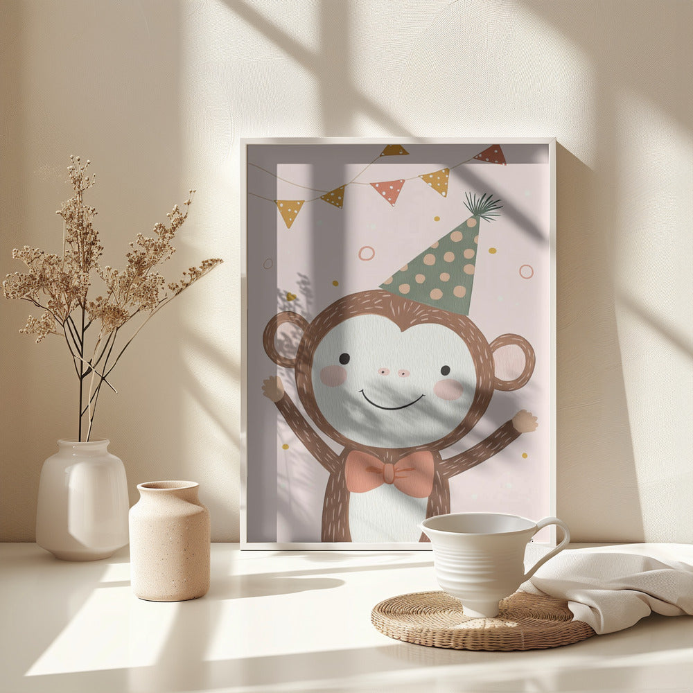 Happyape - Poster / Art Print - interiör