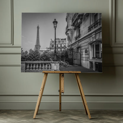 Monochrome Parisian Charme - Poster / Art Print - interiör