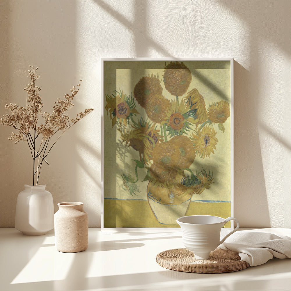 Sunflowers - Poster / Art Print - interiör