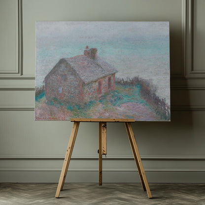 The Customs House At Varengeville (1897) - Poster / Art Print - interiör