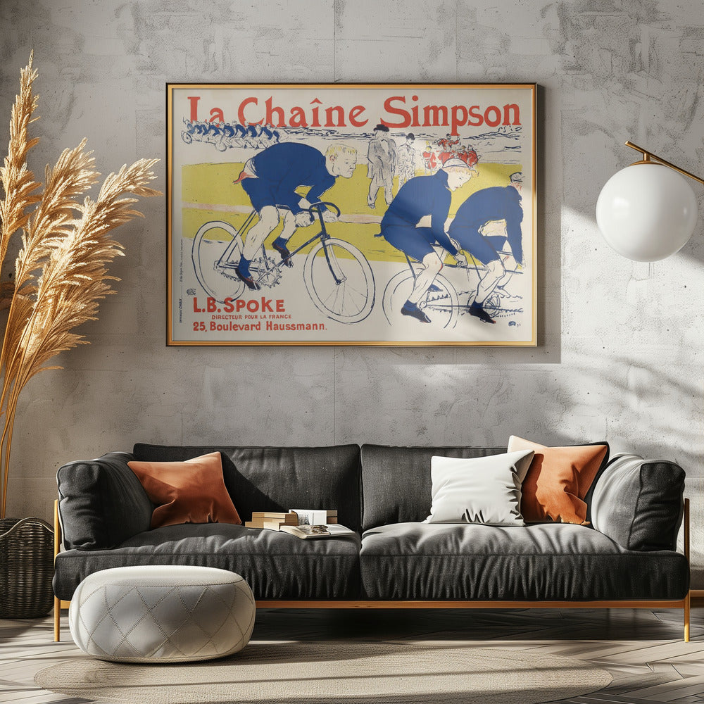 The Simpson Chain (1896) - Poster / Art Print - interiör