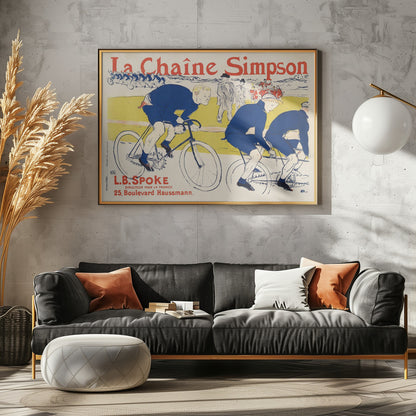 The Simpson Chain (1896) - Poster / Art Print - interiör