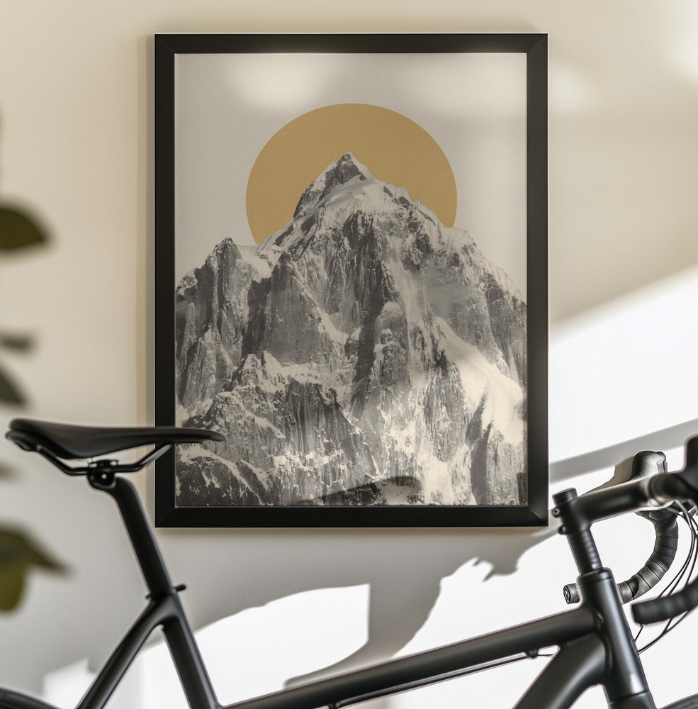 Mountainscape - Poster / Art Print - interiör